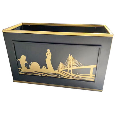 좋은 가격 스테인레스 스틸 창문 상자 호텔 레스토랑 플랜터 온라인으로