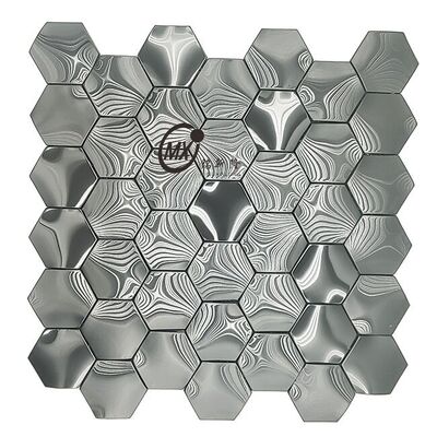 좋은 가격 Stainless Steel Mosaic with Crystal and Mirror Inlays for Sparkling Effect 온라인으로