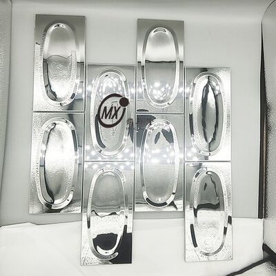 좋은 가격 가구 인클레이 및 엑센트 장식 스테인리스 스틸 모자이크 스트립 온라인으로