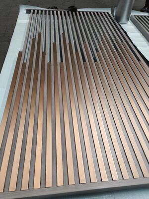 좋은 가격 Asian Inspired Stainless Steel Screen with Dragon & Phoenix Pattern 온라인으로