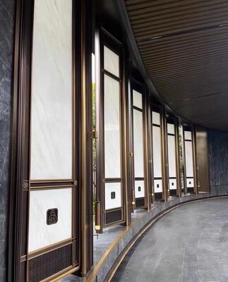 좋은 가격 Oriental Bamboo Pattern Stainless Steel Room Partition 온라인으로