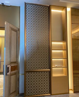 좋은 가격 Romantic Style Stainless Steel Room Divider for Hotel Lobby 온라인으로