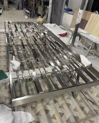 좋은 가격 흑색 피니쉬로 스테인레스 스틸 룸 디바이더 온라인으로