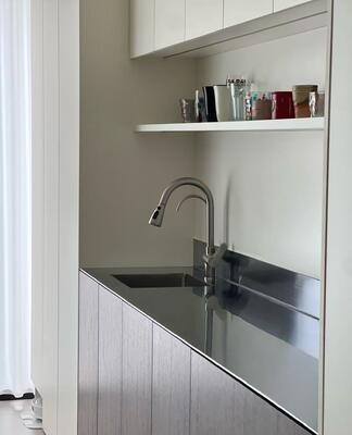 좋은 가격 15인치 스크래치 저항성 스테인리스 스틸 바 준비 싱크, 드롭 인 온라인으로