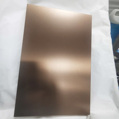 좋은 가격 은 28MM 컬러 로즈 골드 PVD 샌드 블래스트 SS 시트 304 스테인리스 스틸 꿀집 벽 클래싱 패널 온라인으로